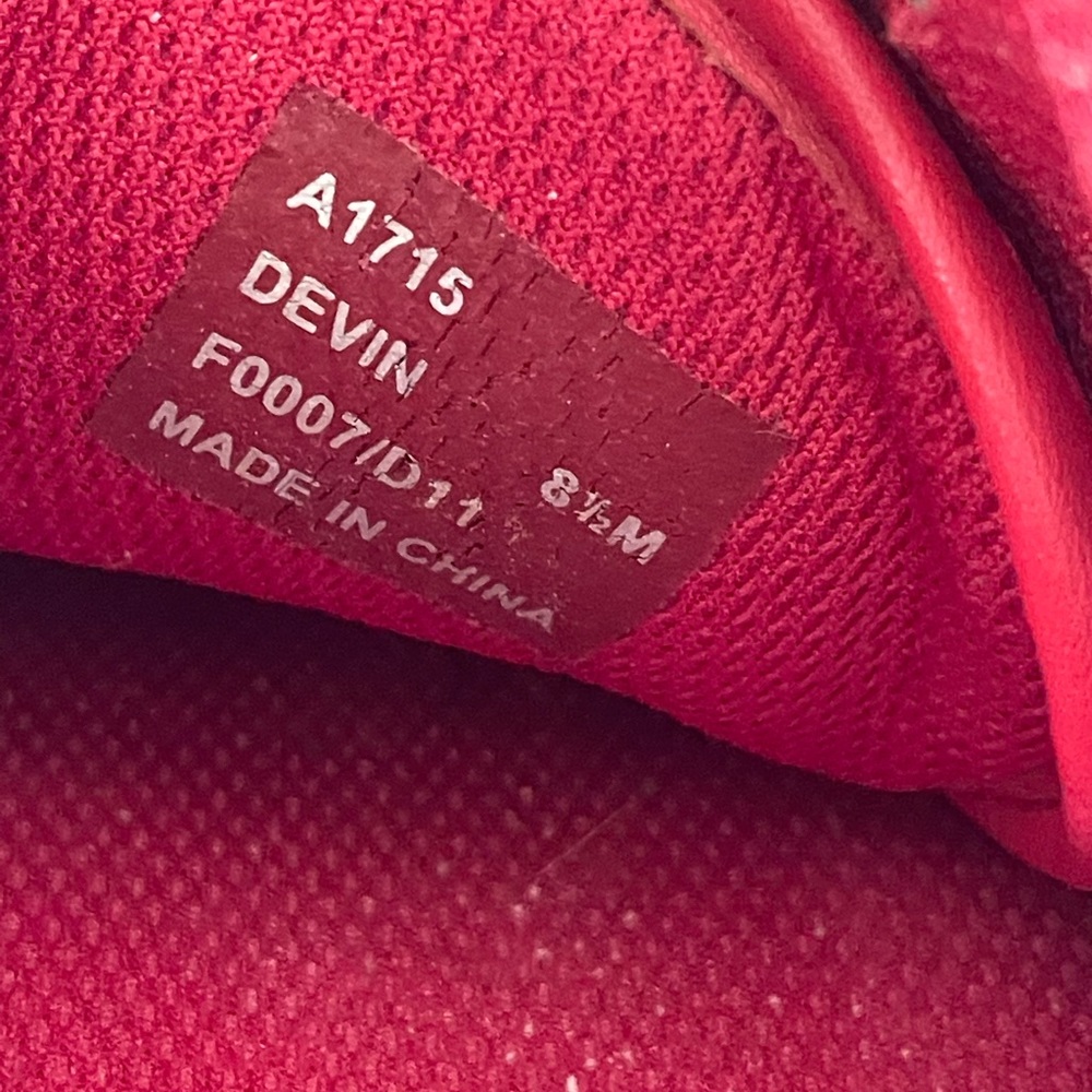 Coach Women's Red Logo Slip-On Sneakers - Picture 6 of 8